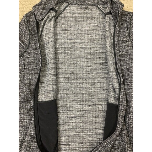 Lululemon Mens Surge Warm Full Zip Gray Hoodie Athletic Heathered Medium - Picture 7 of 12